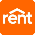 rent.com.au rental properties android application logo